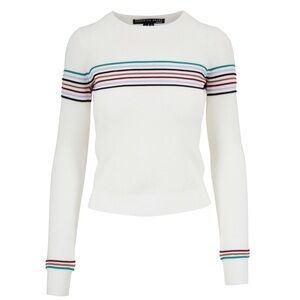 Veronica Beard Posie Crew Neck Sweater Size Small